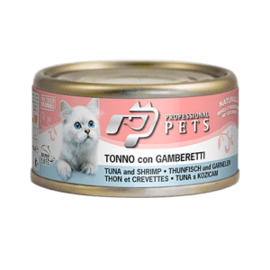 Professional Pets tuunikala ja krevetiga kassikonserv 70g