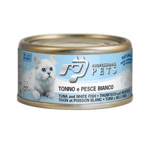 Professional Pets tuunikala ja valge kalaga kassikonserv 70g