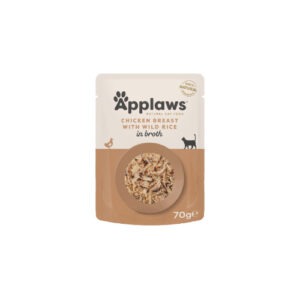 Applaws einekotike kana ja riis kassitoit 12x70g