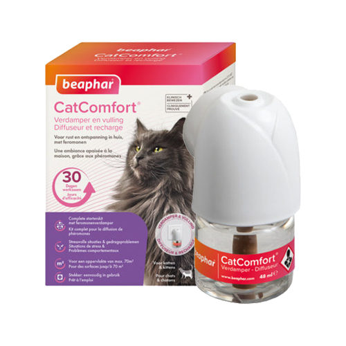 Beaphar CatComfort difuusor ja täitepudel kassile 48ml