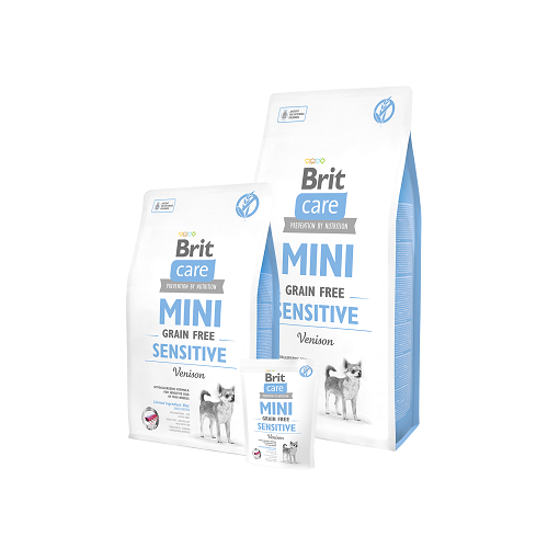 Brit Care Mini Sensitive hirvega koeratoit