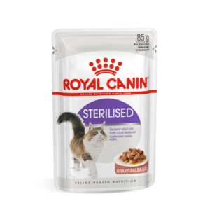 Royal Canin Sterilised lõigud kastmes 12x85g