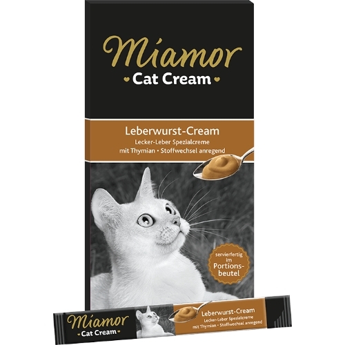 Miamor Leberwurst-Cream maksavorstikreem kassidele 90g