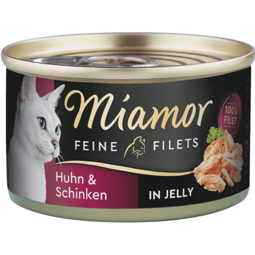 Miamori Feine Filets kana ja sink tarretises konserv kassile 100g