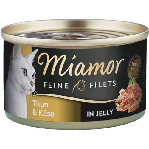 Miamori Feine Filets tuunikala ja juustuga tarretises konserv kassile 100g