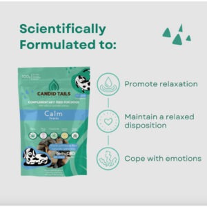 Candid Tails CBD Calming rahustavad maiustused koertele 100g