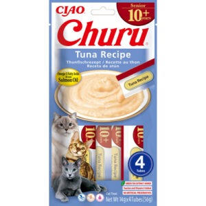 Inaba Churu Senior +10 Tuunikala maiustus vanemale kassile