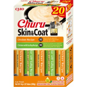 Inaba Churu Skin & Coat Multipakk Kanaga kassidele 20x14g