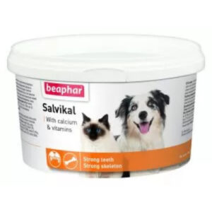 Beaphar Salvikal kaltsiumi ja vitamiinidega toidulisand kassidele ja koertele 250g
