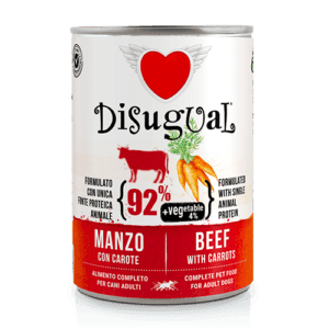Disugual Vegetables veise ja porgandiga koerakonserv 150g