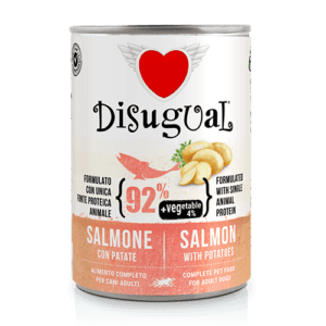 Disugual Vegetables lõhe ja kartuliga koerakonserv 150g