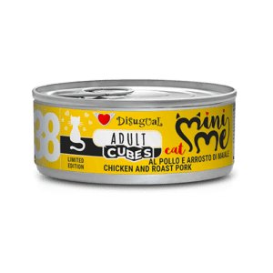 Disugual Cubes kana ja sealihaga kassikonserv 85g