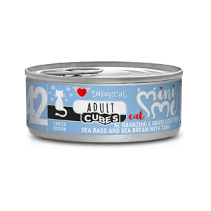 Disugual Cubes meriahvena ja merikogrega kassikonserv 85g
