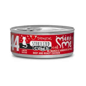 Disugual Cubes veise ja kanaga steriliseeritud kassikonserv 85g