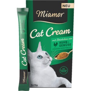 Miamor Cream kana ja köögiviljadega kreem kassidele 75g