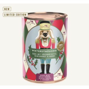 Terra Canis Talvesümfoonia hane maguskartuli, talviste puuviljade ja kookosega teraviljavaba konserv koerale 400g