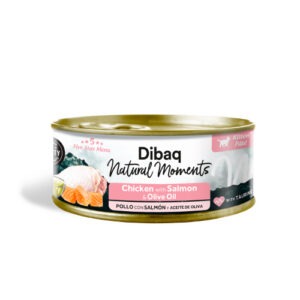 Dibaq Natural Moments 5 Star kana ja lõhe konserv kassipojale 70g