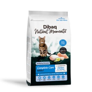 Dibaq Natural Moments 5 Star Complete Care Adult kana ja kalkuniga kassitoit 1,5kg