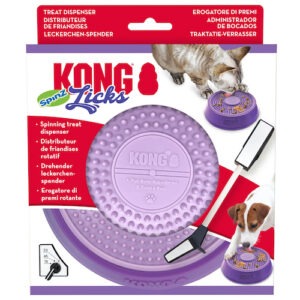 KONG Licks Spinz kauss väikestele koertele ja kassidele 15cm