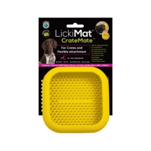 LickiMat® CrateMate™ maiusematt puuri kinnitusega