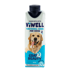 WiWell Coat & Beauty veiselihamaitseline vesi koertele 300ml