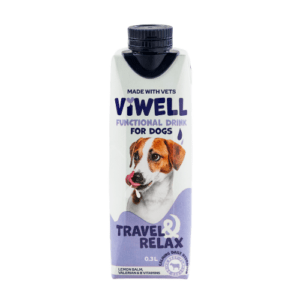 WiWell Travel & Relax veiselihamaitseline vesi koertele 300ml