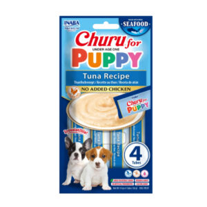 Inaba Churu Puppy Tuunikala kreem maiustus kutsikatele 4x14g